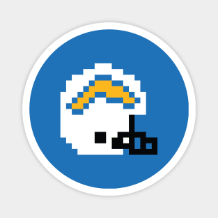 8 Bit Los Angeles Chargers Helmet Magnet